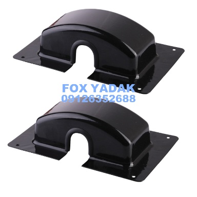 قاب فلزی پشت چراغ